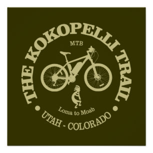Kokopelli Trail (MTB) Perfect Poster