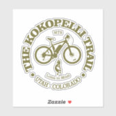 Kokopelli Trail (MTB) Sticker (Vel)