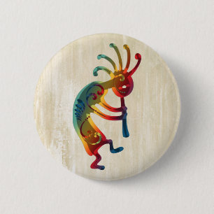 KOKOPELLI-versieringen en uw ideeën Ronde Button 5,7 Cm