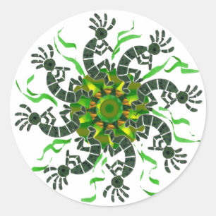Kokopelli Wiel Sticker