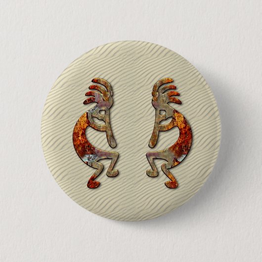 "Kokopelli's Fluit" Button (Voorkant)