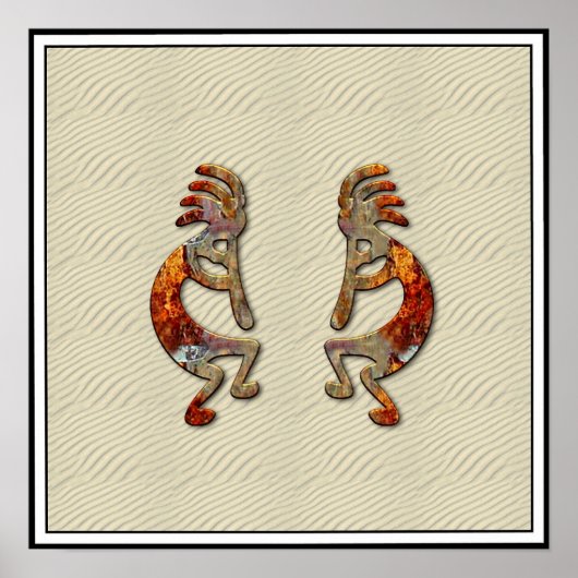 "Kokopelli's Flute" Poster/Afdruk Poster (Voorkant)