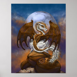 Kokosdraak 11x14 (4x6 en hoger) poster