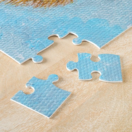 Kokosnoot de pasteitjes legpuzzel (Zijkant)