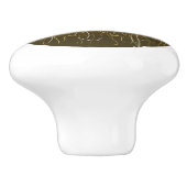 Kokosnoot Drink Tiki Bar deur knop (Zijkant)