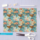 Kokosnoot Drinken Tissuepapier (Craft)