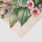  kokosnoot hibiscus bloem decoupage tissuepapier (Detail)