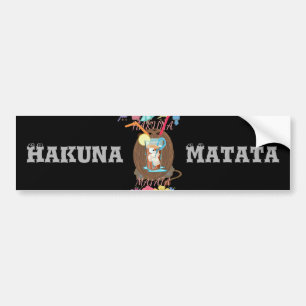 Kokosnoot Hot Summer Drive Bumpersticker