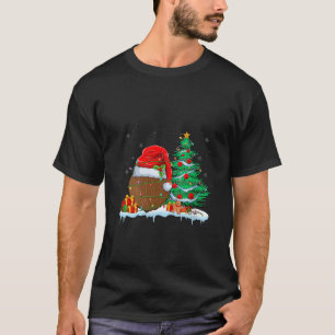 Kokosnoot liefhebber Kerstmis Kokosnoot Dragen San T-shirt