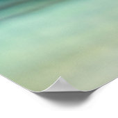 Kokosnoot met tropische bloem aan de exotische kus poster (Hoek)