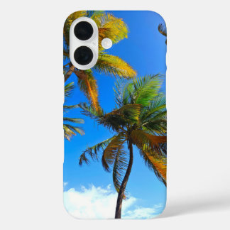 Kokosnoot Tree Phone Case – Blue Sky Tropical Deco