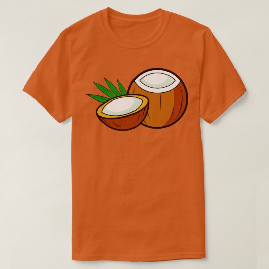 Kokosnoot TShirt 7 (Design voorkant)