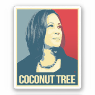 Kokosnootboom Kamala Sticker