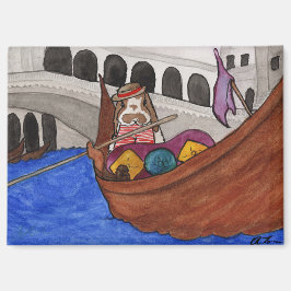 Kokosnoot's Adventures: Februari Magnet 3.5"x2.5" Magneet