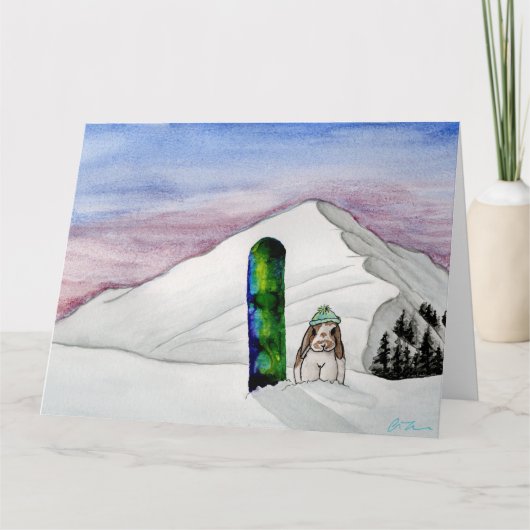 Kokosnoot's Adventures: Januari Kaart 8.5 "x11" (Voorkant)