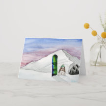 Kokosnoot's Adventures: januari Wenskaart A5