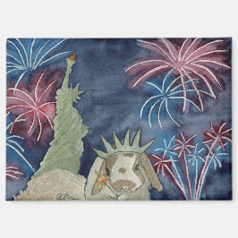 Kokosnoot's Adventures: Juli Magnet 3.5 "x2.5" Magneet