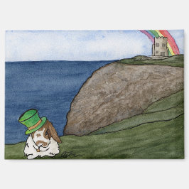 Kokosnoot's Adventures: March Magnet 3.5 "x2.5" Magneet