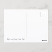 Kokospalm Briefkaart (Achterkant)