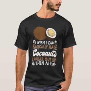 Kokospalm Zomer Strand Tropisch Fruit Coco T-shirt