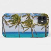 Kokospalmbomen (Cocos nucifera) die in Case-Mate iPhone Case (Achterkant (horizontaal))
