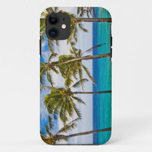 Kokospalmbomen (Cocos nucifera) wiegen in iPhone 11 Hoesje