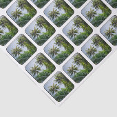 Kokospalmen Tissuepapier (Detail)