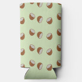 Kokosplakken op groen (Achterkant)