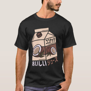 Kokossap Japanse limonade Otaku Esthetische Va T-shirt