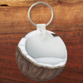 Kokosse Button Sleutelhanger (Voorkant)