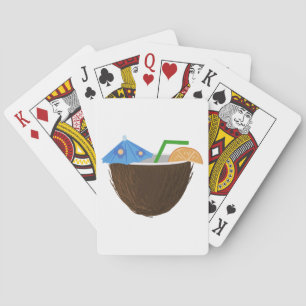 Kokosse Drink Pokerkaarten