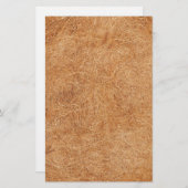 Kokostextuur Briefpapier (Voorkant / Achterkant)