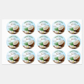 Kokosvrucht Bakkers Labels (Vel)