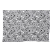 Kökshandduk med tomtekatter