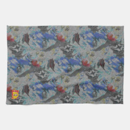 Kökshandduk Sarah Rubellite  Theedoek