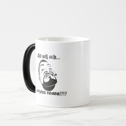 Koksmann am Morgen Magische Mok (Voorkant links)