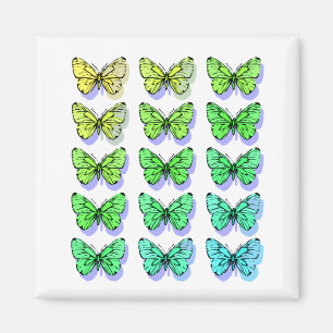 Kol. Butterflies Magneet