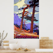 Kol. de Bavella-bergpas, Corsica, Frankrijk Poster (Keuken)
