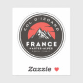 Kol. d'Izoard D 902 Massif du Queyras Sticker (Vel)