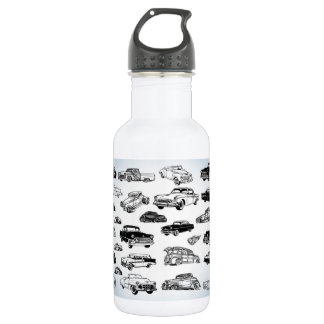 Kol. klassieke auto's waterfles