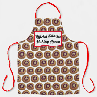 Kolache bekleedde keukenplatform schort