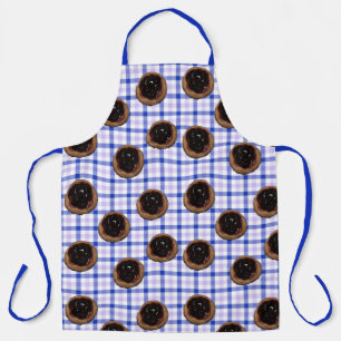Kolaches de bleuets sur tablier plaid