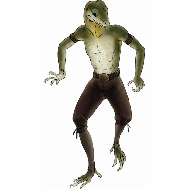 Kolbart Sculpture Staand Fotobeeldje (Voorkant)