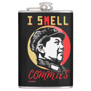 kolf " I SMELL COMMIES 2 : MAO" Heupfles