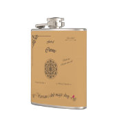 Kolf met curseurs heupfles (Links)