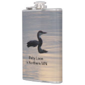 Kolf met vinylwatten van baby Loon Heupfles (Links)