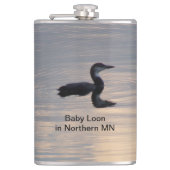 Kolf met vinylwatten van baby Loon Heupfles (Voorkant)