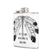 Kolf voor eigen kunstvaten (Eagle Eagle Feather Tr Heupfles (Links)