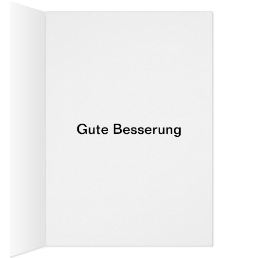 Kolibri, Gute Besserung (Intérieur (Droit))