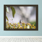 Kolibrie 3346 canvas afdruk (Insitu (Houten vloer))